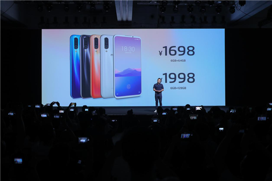 1698元起魅族16Xs正式發(fā)布：極邊全面屏，三攝長(zhǎng)續(xù)航