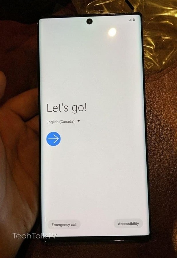 三星 Note 10曝光，屏占比最高的手機(jī)