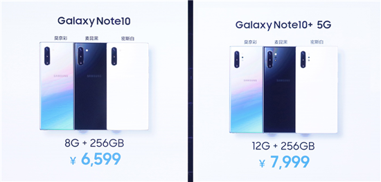 三星Galaxy Note10系列正式登陸中國 邁向5G時代的全新旗艦