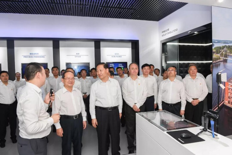 四川省黨政代表團(tuán)調(diào)研瑞聲科技