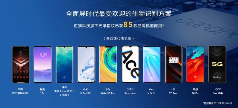 匯頂科技:LCD屏幕指紋年內量產(chǎn)