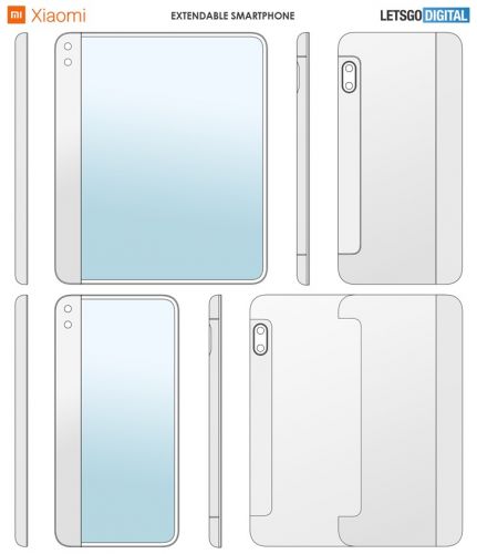 小米伸縮屏智能機專(zhuān)利曝光：伸縮式設計 顯示面積可輕松翻倍