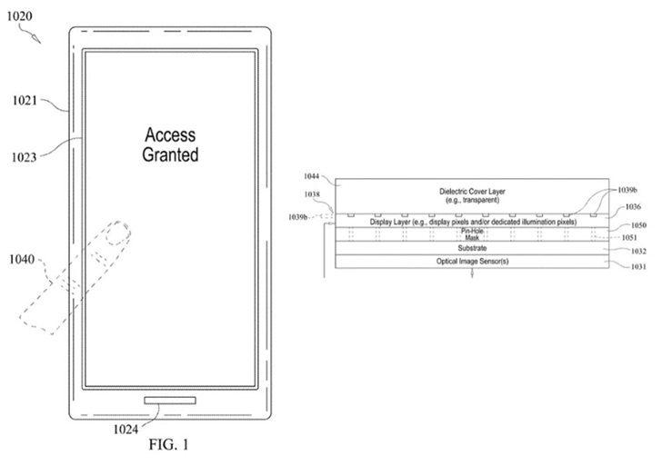 蘋果屏下指紋新專利:16英寸蘋果MacBook Pro已有所應(yīng)用