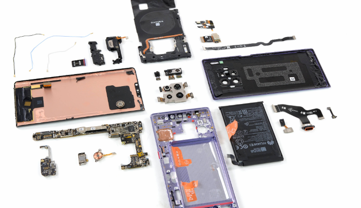 華為Mate 30 Pro 5G元器件拆解，整機(jī)估值僅2799元