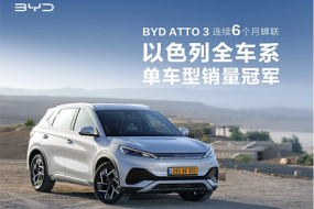 躋進全球前10，BYD ATTO 3取得多國銷冠