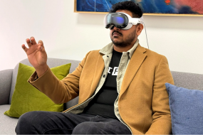 Vision Pro開(kāi)啟空間計算時(shí)代，2024全球XR頭顯出貨量預增長(cháng)46.4%