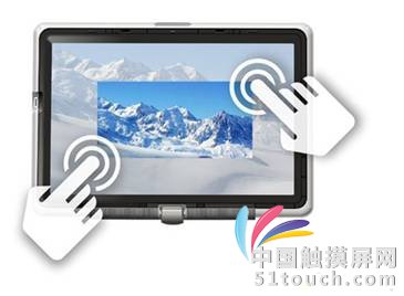 多點手勢觸摸屏上的圖片縮放